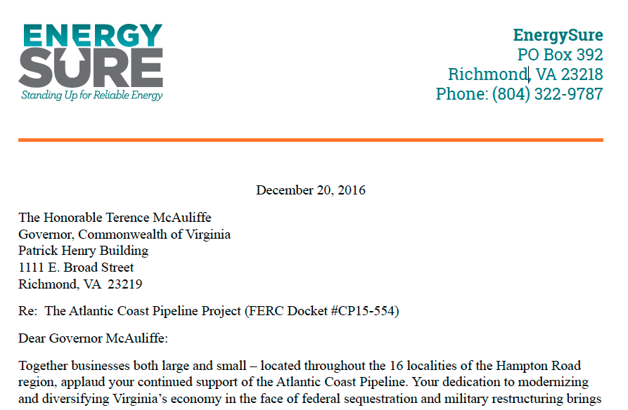 The Atlantic Coast Pipeline Project